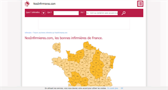 Desktop Screenshot of nosinfirmieres.com