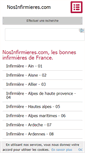 Mobile Screenshot of nosinfirmieres.com